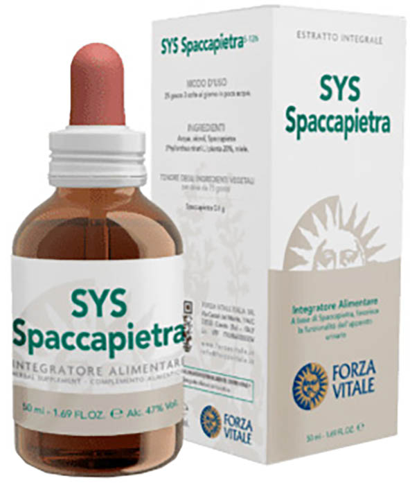 SYS SPACCAPIETRA GOCCE 50 ML - Parafarmacia Mostacciano