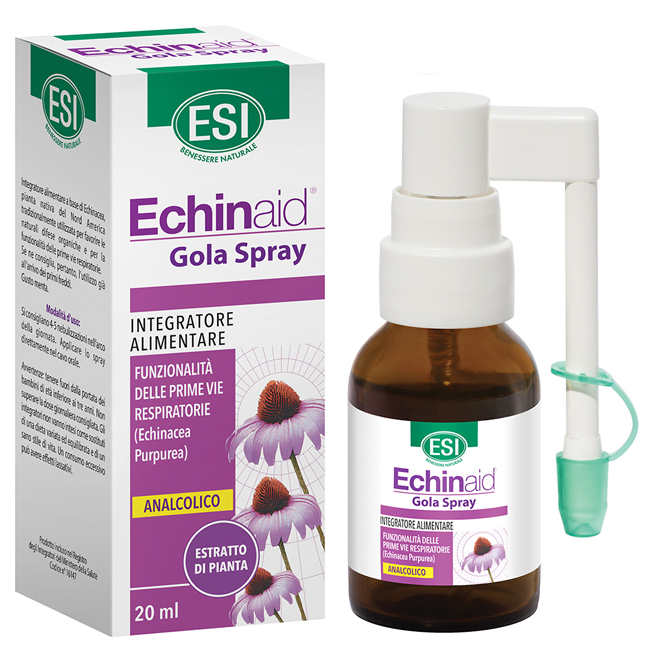 ESI ECHINAID GOLA SPRAY ANALCOLICO 20 ML - Parafarmacia Mostacciano
