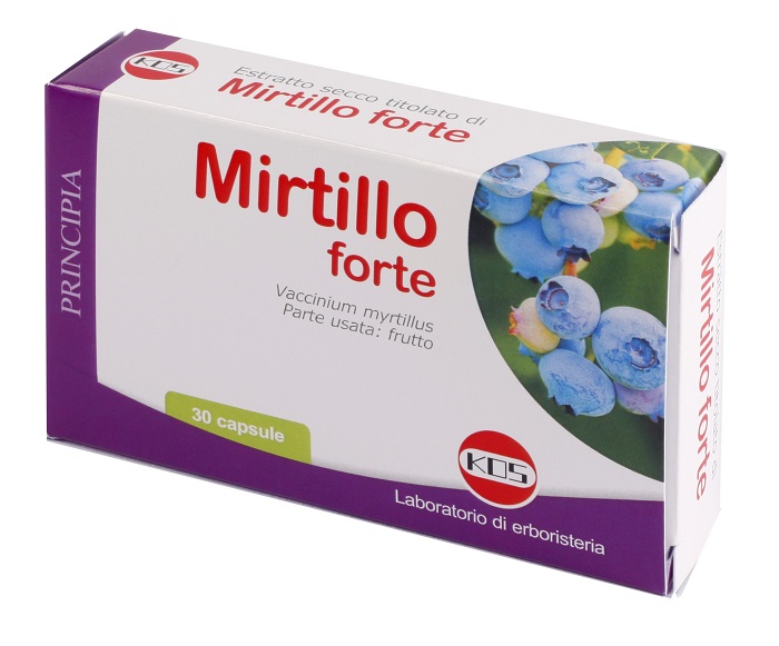 MIRTILLO FORTE ESTRATTO SECCO 30 CAPSULE - Parafarmacia Mostacciano