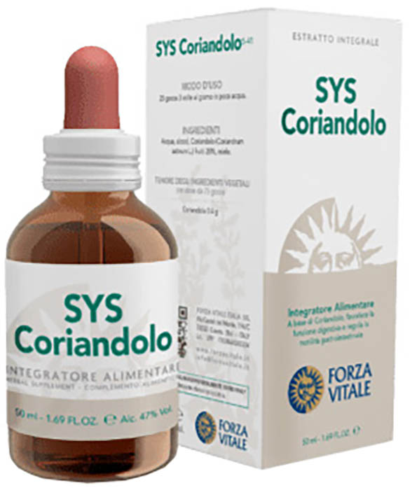 SYS CORIANDOLO GOCCE 50 ML - Parafarmacia Mostacciano