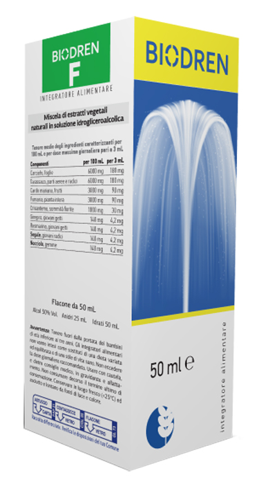 BIODREN F 50 ML SOLUZIONE IDROALCOLICA - Parafarmacia Mostacciano