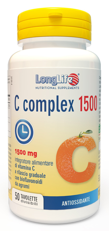 LONGLIFE C COMPLEX 1500 T/R 50 TAVOLETTE - Parafarmacia Mostacciano
