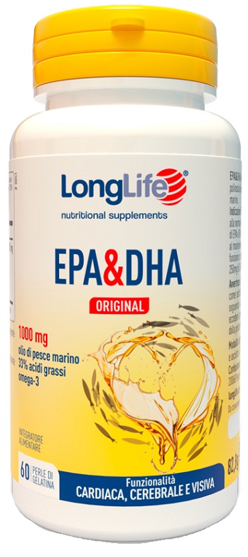 LONGLIFE EPA DHA 60 PERLE - Parafarmacia Mostacciano