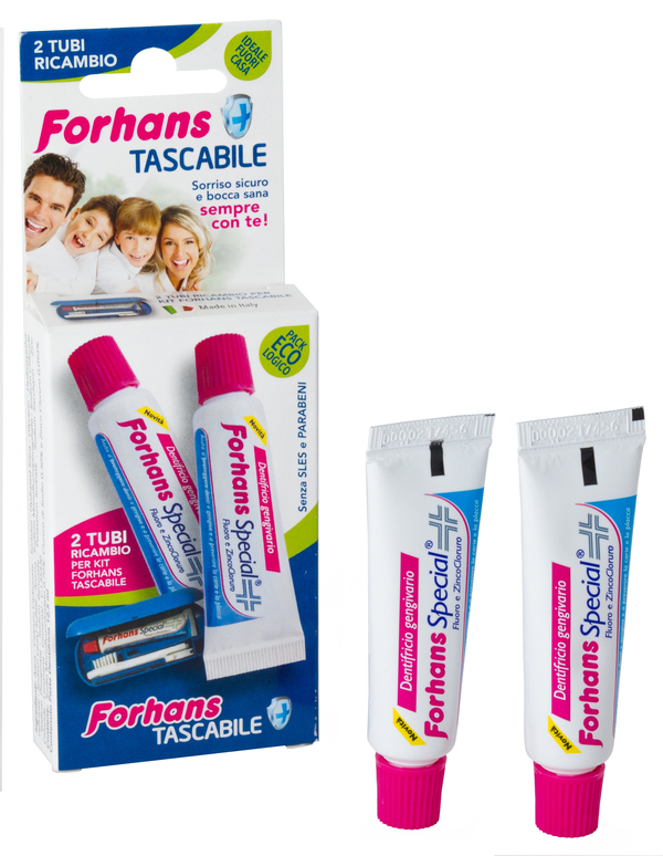 FORHANS SP DENTIF RIC 2TUBI - Parafarmacia Mostacciano