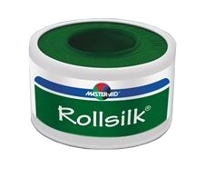 CEROTTO IN ROCCHETTO MASTER-AID ROLLSILK SETA 5X2,50 - Parafarmacia Mostacciano