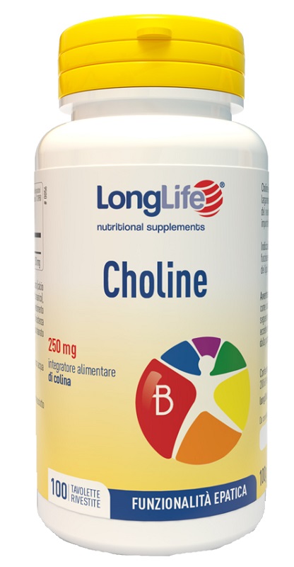LONGLIFE CHOLINE 100 TAVOLETTE - Parafarmacia Mostacciano