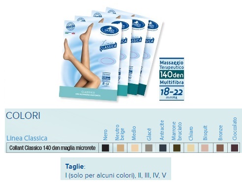 SAUBER COLLANT 140 DENARI MAGLIA MICRORETE MEDIO 3 LINEA CLASSICA - Parafarmacia Mostacciano