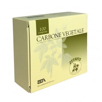 ZETAVIS CARBONE VEGETALE 100 COMPRESSE - Parafarmacia Mostacciano
