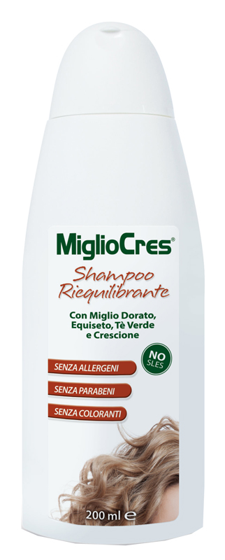MIGLIOCRES SHAMPOO RIEQUILIBRANTE 200 ML - Parafarmacia Mostacciano