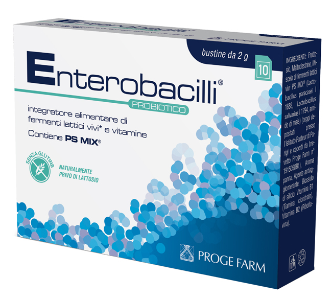 ENTEROBACILLI 10 BUSTINE X 2G 05/25 - Parafarmacia Mostacciano