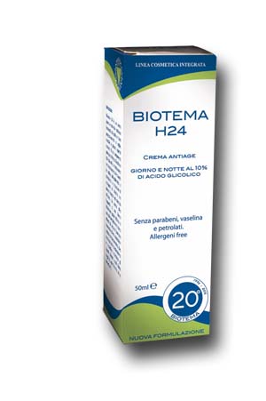 BIOTEMA H24 CREMA ACIDO GLICOLICO 10% 50 ML - Parafarmacia Mostacciano