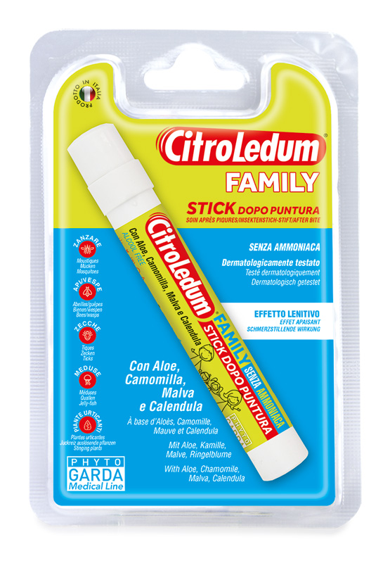 CITROLEDUM FAMILY STICK SENZA AMMONIACA 10 ML - Parafarmacia Mostacciano