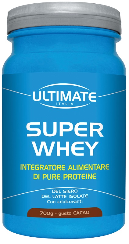 SUPER WHEY CIOCCOLATO SCURO 700 G 1 PEZZO - Parafarmacia Mostacciano