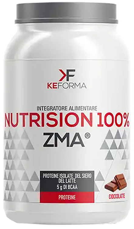 NUTRISION 100% + ZMA DARK CHOCOLATE 900 G - Parafarmacia Mostacciano