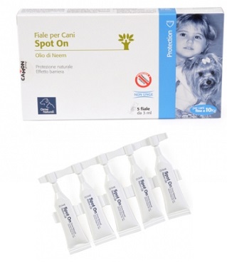 PROTECTION SPOTON CANE 0-10 KG 5 X 3 ML - Parafarmacia Mostacciano