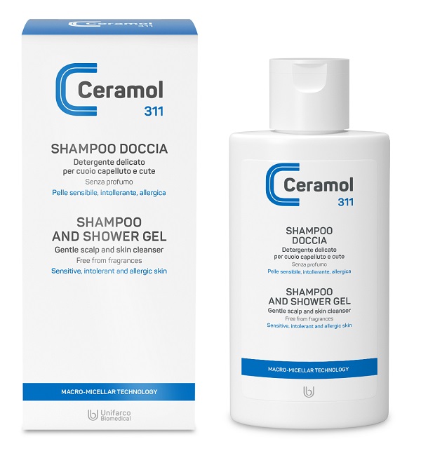 CERAMOL SHAMPOO DOCCIA FLACONE 200 ML - Parafarmacia Mostacciano