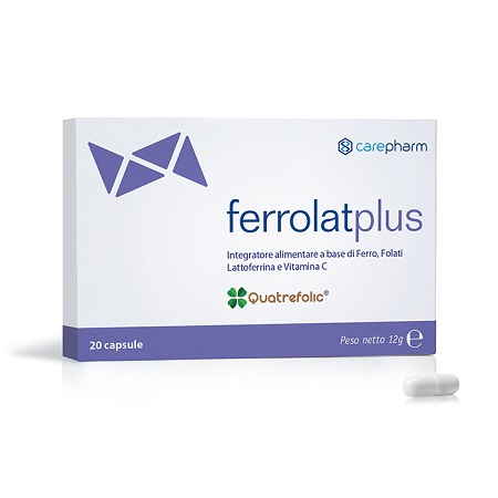 FERROLAT PLUS 20 CAPSULE - Parafarmacia Mostacciano