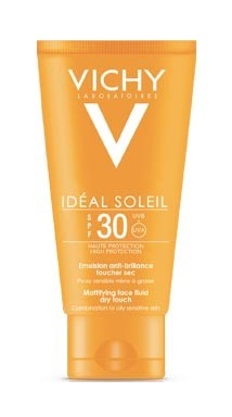IDEAL SOLEIL VISO DRY TOUCH SPF30 50 ML - Parafarmacia Mostacciano