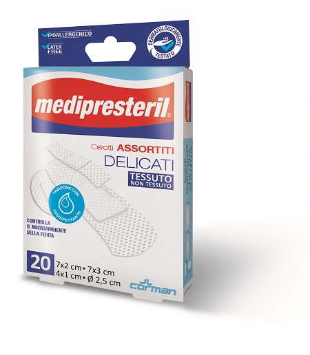 CEROTTO IN STRISCIA MEDIPRESTERIL DELICATO TNT 50X6CM - Parafarmacia Mostacciano
