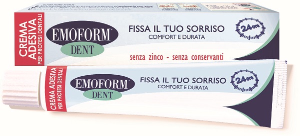 EMOFORM DENT CREMA ADESIVA PER PROTESI DENTALE 45 G - Parafarmacia Mostacciano