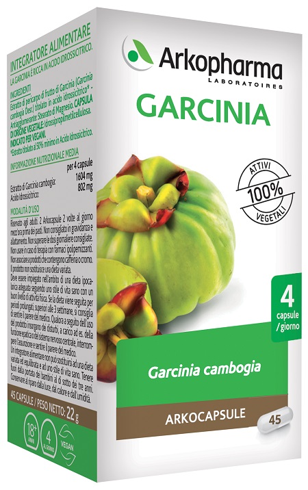 ARKO CAPSULE GARCINIA CAMB 45 CAPSULE - Parafarmacia Mostacciano