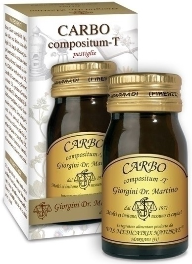 CARBO COMPOSITUM T 225 PASTIGLIE - Parafarmacia Mostacciano