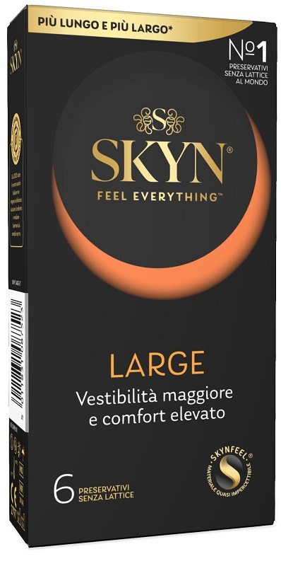 PROFILATTICO ANSELL AKUEL SKYN LARGE B 6 PEZZI - Parafarmacia Mostacciano