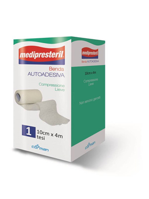 BENDA ADESIVA MEDIPRESTERIL 10X400CM - Parafarmacia Mostacciano