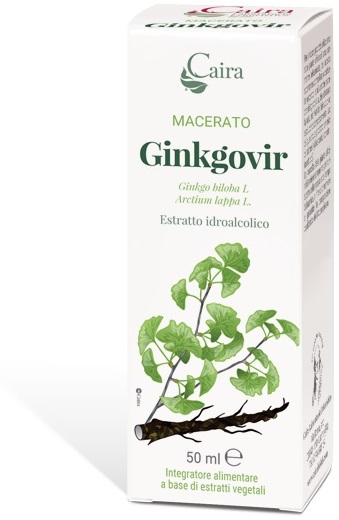 CAIRA GINKGOVIR MACERATO IDROALCOLICO GOCCE 50 ML - Parafarmacia Mostacciano