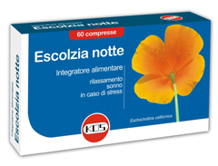 ESCOLZIA NOTTE 60 COMPRESSE - Parafarmacia Mostacciano