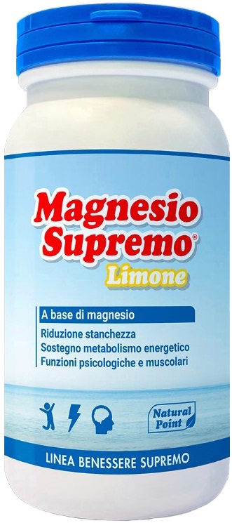 MAGNESIO SUPREMO LIMONE POLVERE 150 G - Parafarmacia Mostacciano