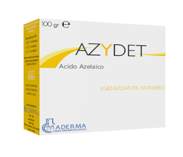 AZYDET SOLIDO SAPONE DETERGENTE VISO CORPO 100 G - Parafarmacia Mostacciano