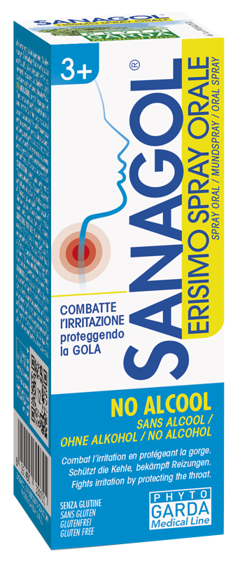SANAGOL SPRAY ERISIMO SENZA ALCOOL 20 ML - Parafarmacia Mostacciano