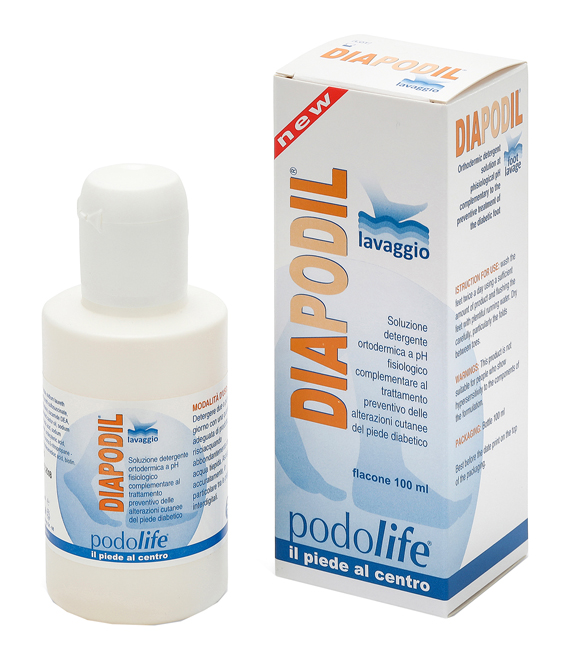 DIAPODIL LAVAGGIO SOLUZIONE DETERGENTE ORTODERMICO 100 ML - Parafarmacia Mostacciano