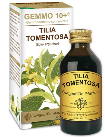 GEMMO 10+ TIGLIO ARGENTEO LIQUIDO ANALCOLICO 100 ML - Parafarmacia Mostacciano