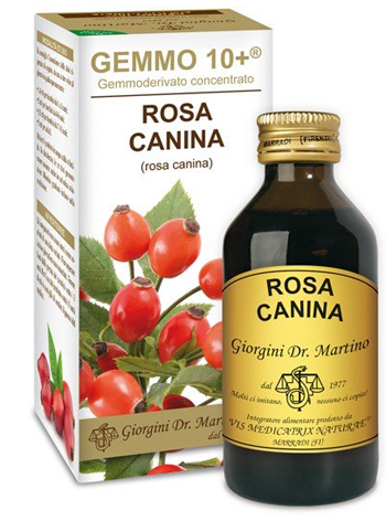 GEMMO 10+ ROSA CANINA LIQUIDO ANALCOLICO 100 ML - Parafarmacia Mostacciano