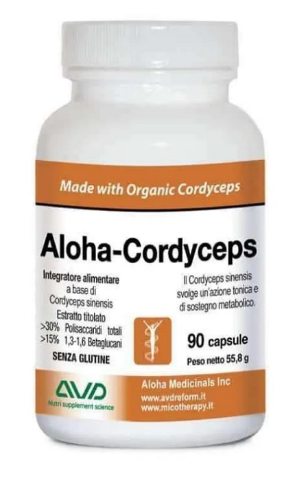 ALOHA CORDYCEPS 90 CAPSULE - Parafarmacia Mostacciano
