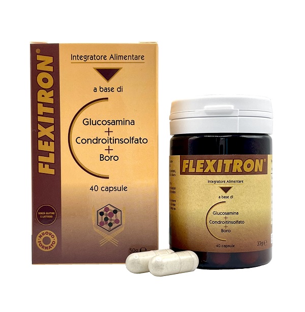 FLEXITRON 40 CAPSULE - Parafarmacia Mostacciano