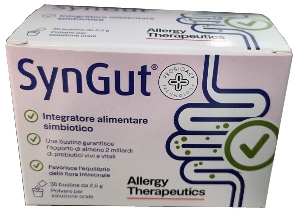 SYNGUT 30 BUSTINE DI LIOFILIZZATO DA 2,5 G IN ASTUCCIO 75 G - Parafarmacia Mostacciano