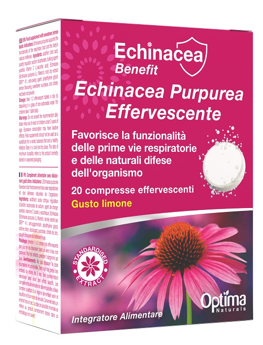 ECHINACEA EFFERVESCENTE 20 COMPRESSE - Parafarmacia Mostacciano