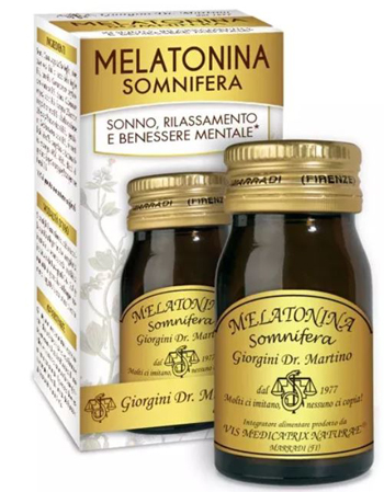 MELATONINA SOMNIFERA 60 PASTIGLIE - Parafarmacia Mostacciano