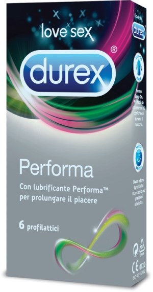 PROFILATTICO DUREX PERFORMA 6 PEZZI - Parafarmacia Mostacciano