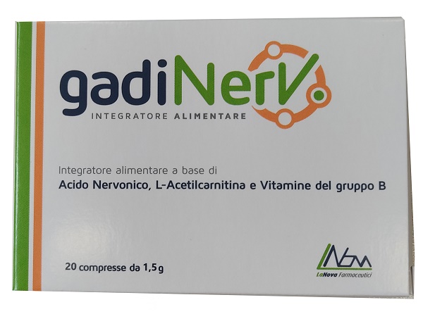 GADINERV 20 COMPRESSE - Parafarmacia Mostacciano