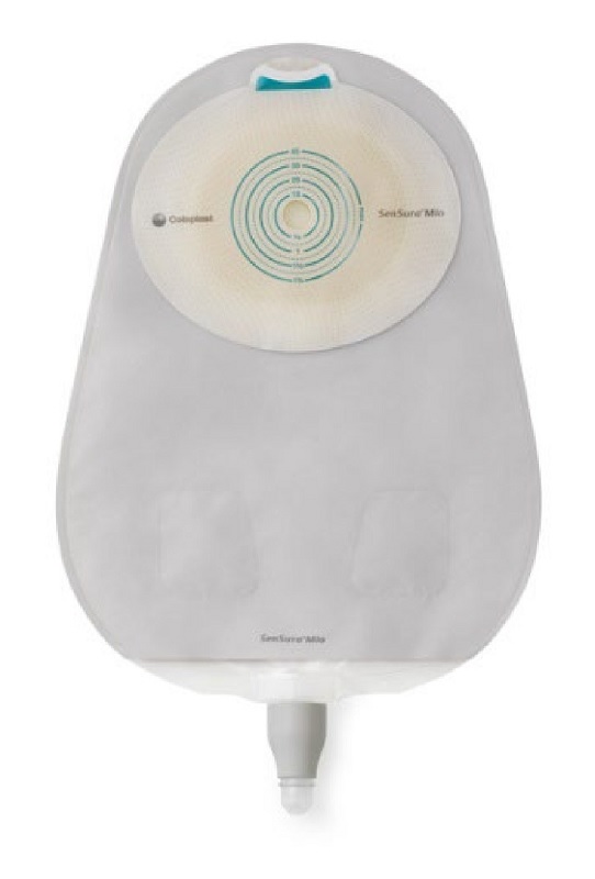 SACCA UROSTOMIA SENSURA MIO SISTEMA A UN PEZZO CON APERTURA ISPEZIONABILE MAXI TRASPARENTE 10-45 30 PEZZI - Parafarmacia Mostacciano