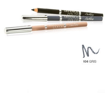 DEFENCE COLOR BIONIKE MATITA OCCHI KOHL & KAJAL 104 GRIS - Parafarmacia Mostacciano