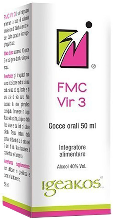 FMC VIR 3 GOCCE ORALI 50 ML - Parafarmacia Mostacciano