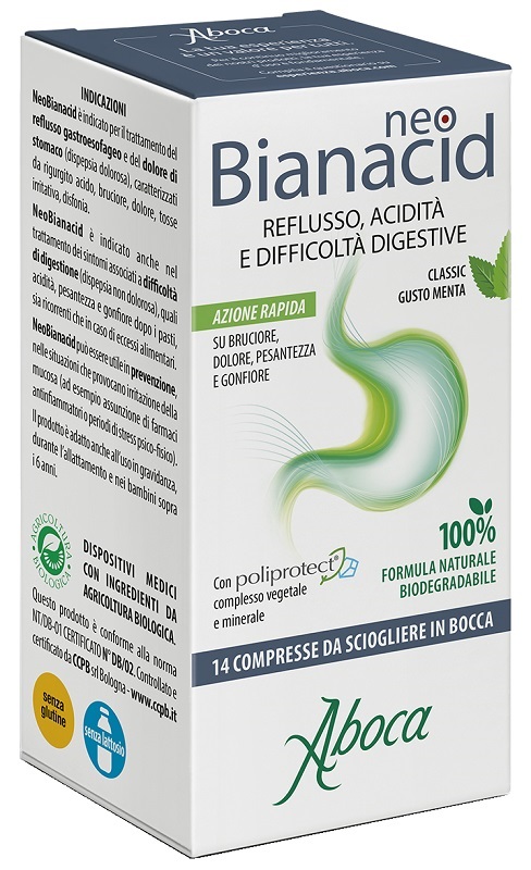 NEOBIANACID 45 COMPRESSE MASTICABILI - Parafarmacia Mostacciano
