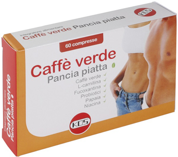 CAFFE VERDE PANCIA PIATTA 60 COMPRESSE - Parafarmacia Mostacciano