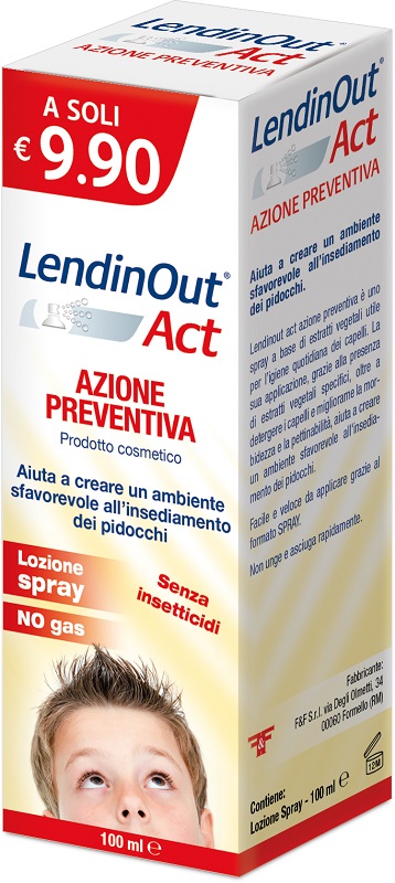 LENDINOUT ACT AZIONE PREVENTIVA SPRAY - Parafarmacia Mostacciano