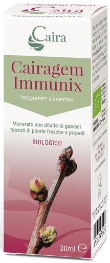 CAIRAGEM IMMUNIX GEMMODERIVATO BIO GOCCE 30 ML - Parafarmacia Mostacciano